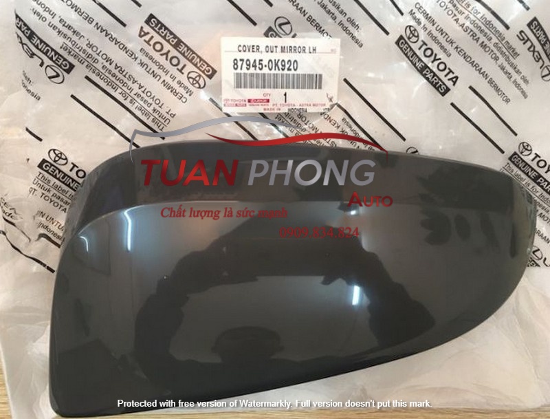 Ốp Gương Chiếu Hậu TOYOTA INNOVA 2017 2018 2019 87945-0K922 87915-0K922
